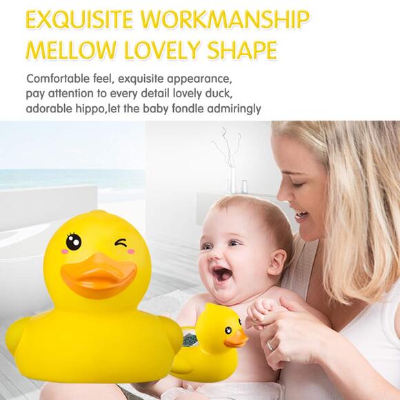 Baby Bath Thermometer Duck Floating Toy Water Temperature Safety Infant Tool - Picture 8 of 9